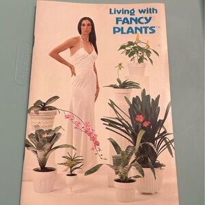 Living With Fancy Plants. Vintage Paperback